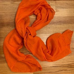 👠SOLD ON EBAY👠 Boho Orange lightweight scarf